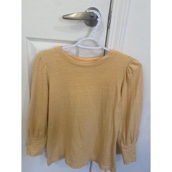 ✨ Loft Puff Sleeve Top – Effortless Chic ✨ - Picture 1 of 5